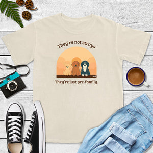 They're Not Strays, They're Just Pre-Family (Blue Jean, Terracotta, Ivory, Seafoam)