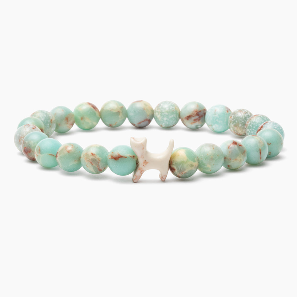 STRĀ Cat Beaded Bracelet