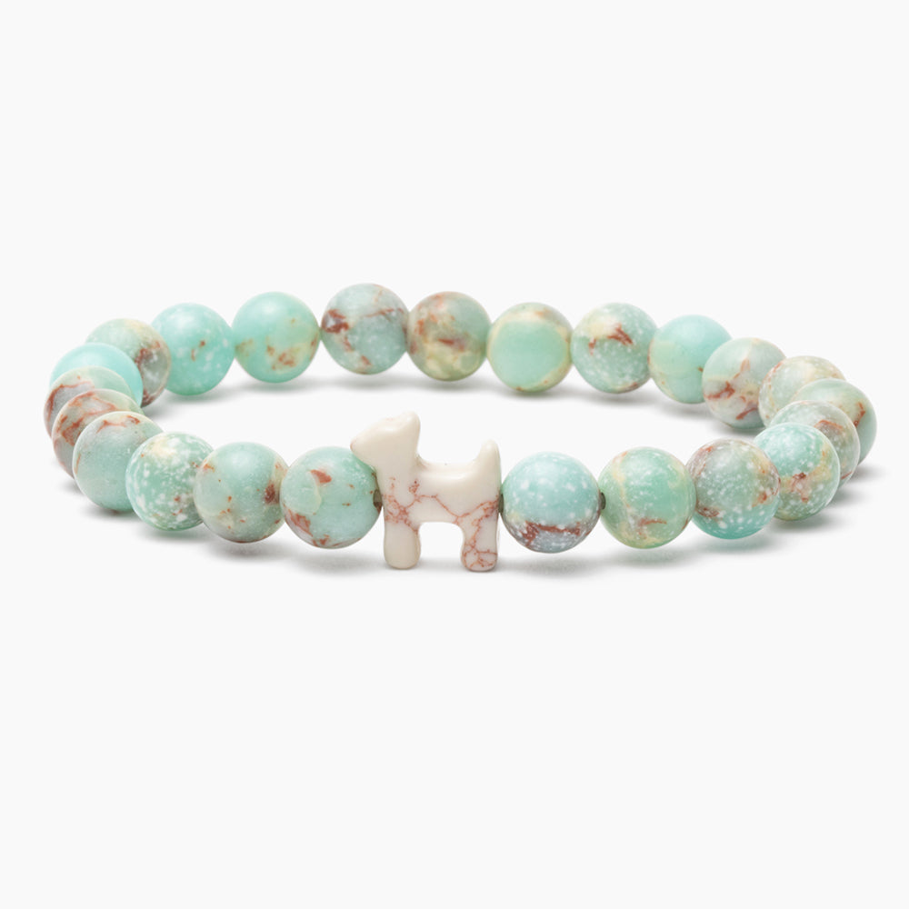 STRĀ Dog Beaded Bracelet