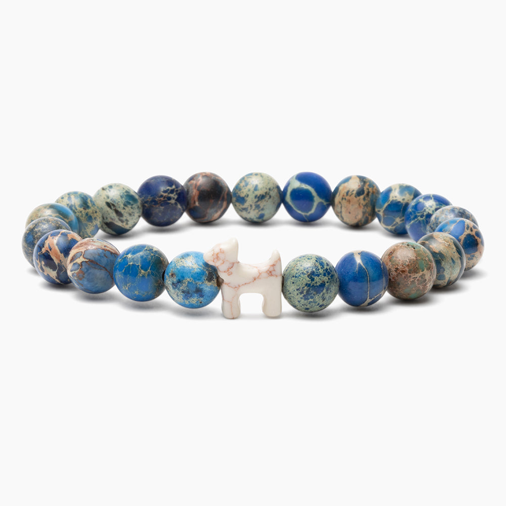 STRĀ Dog Beaded Bracelet