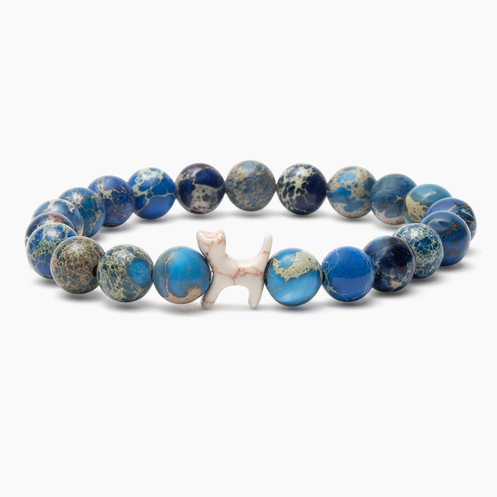 STRĀ Cat Beaded Bracelet