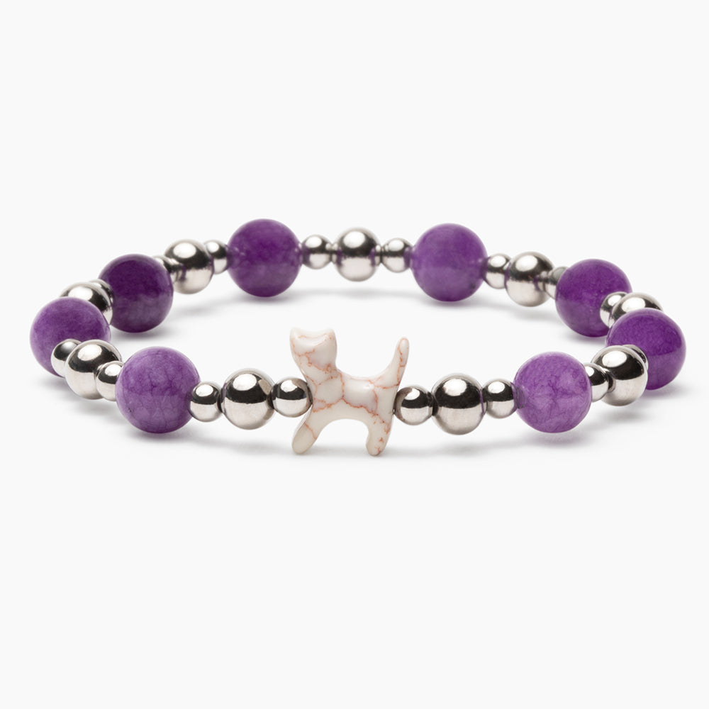 STRĀ Cat Beaded Bracelet