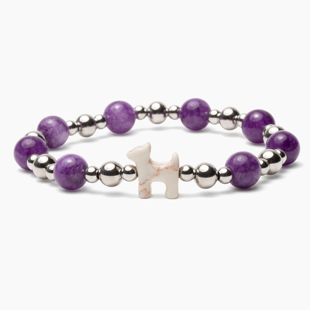 STRĀ Dog Beaded Bracelet