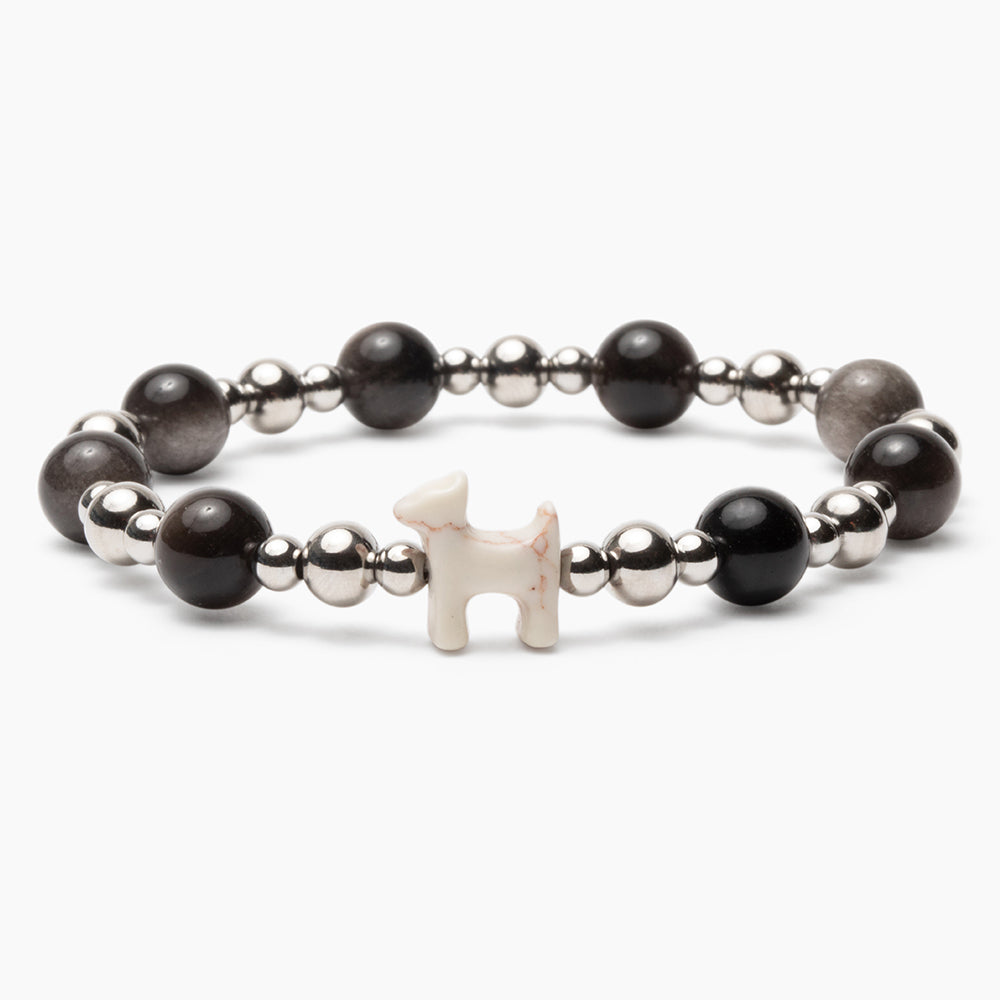 STRĀ Dog Beaded Bracelet