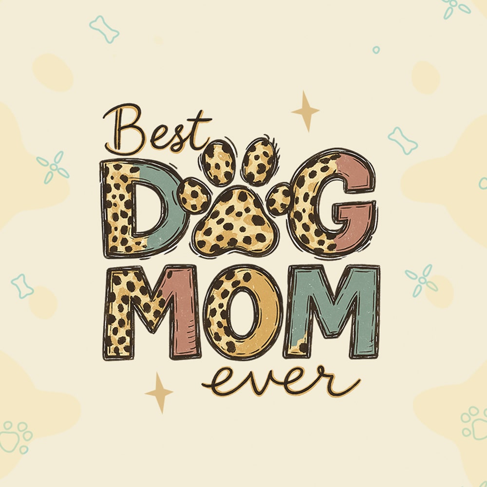 “Best Dog Mom Ever” – STRĀ Dog Beaded Bracelet- Always Loved Angel Paw-Wing Beaded Dog Bracelet - Donates 10 Meals to Help Feed Hungry Stray Dogs