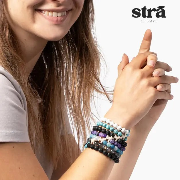 Stack Set-Cherished Hearts- PURPLE Cat Bracelets with Silver &amp; Purple Crystal &amp; Filled With Love (Heart&amp;Paw) Stainless Steel Bracelet with Adjustment tool