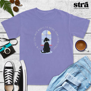 I'm The Girl Who Wants To Bring Home Every Stray Tee (Terracotta, Berry, Crunchberry, Violet, Blue Jean)