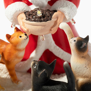 Santa’s Light Of Hope- A Cat’s Christmas Wish Inspirational Collectible Figurine- Helps Feed Shelter Cats in Need