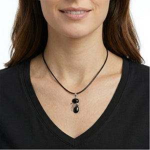 Mystic Crystal Cat Pendant Necklace