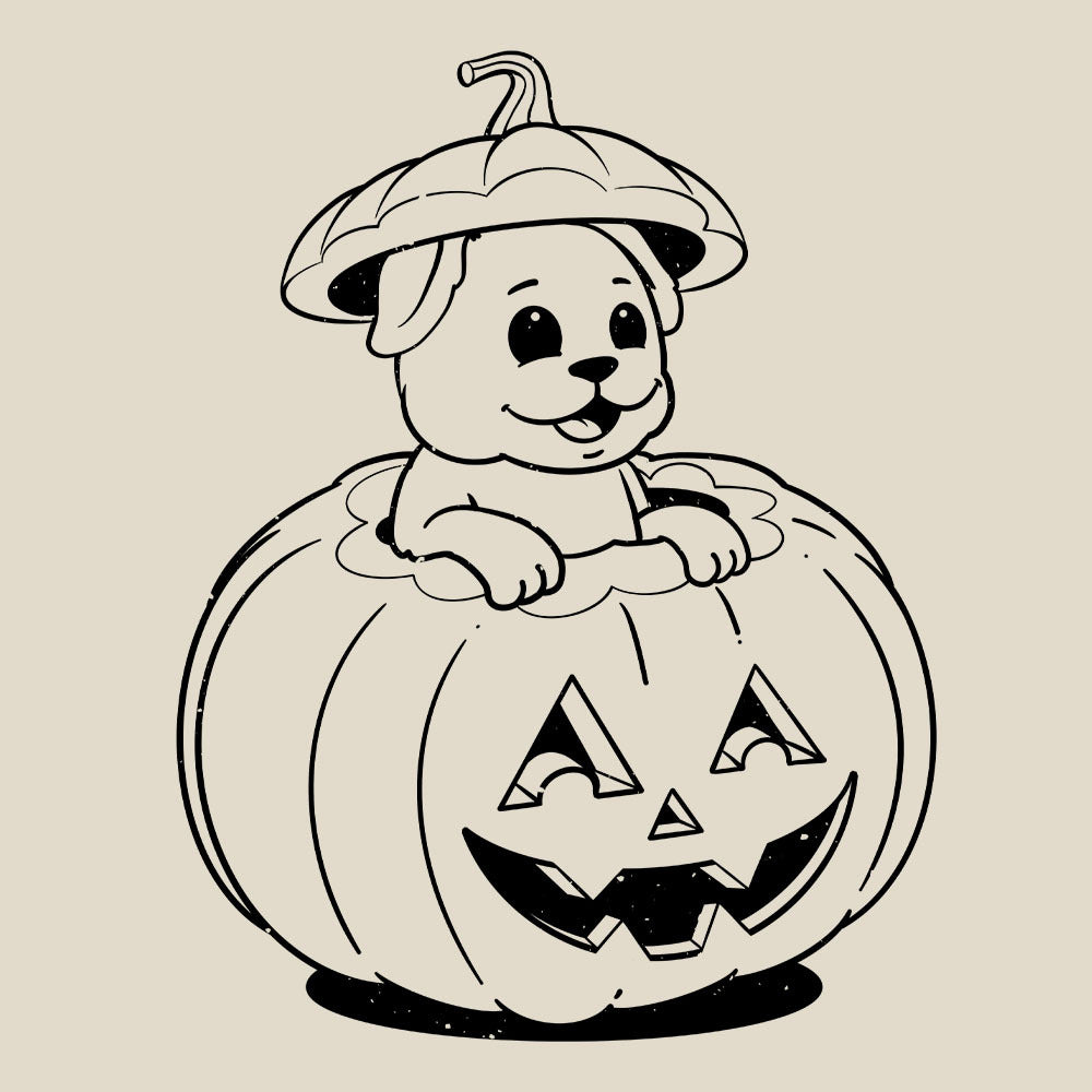 Pumpkin Dog Tee (Terracotta, Ivory, Sandstone, White)