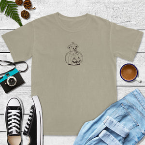 Pumpkin Dog Tee (Terracotta, Ivory, Sandstone, White)