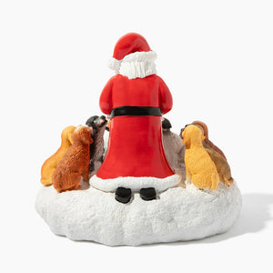 Santa’s Light Of Hope- A Dog’s Christmas Wish Inspirational Collectible Figurine- Helps Feed Shelter Dogs in Need