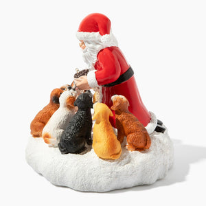 Santa’s Light Of Hope- A Dog’s Christmas Wish Inspirational Collectible Figurine- Helps Feed Shelter Dogs in Need