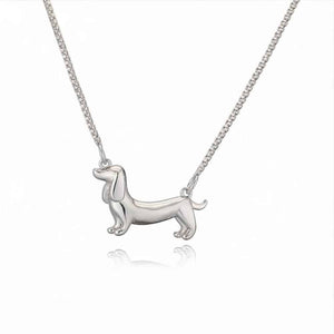 Dachshund Lover Charm Necklace