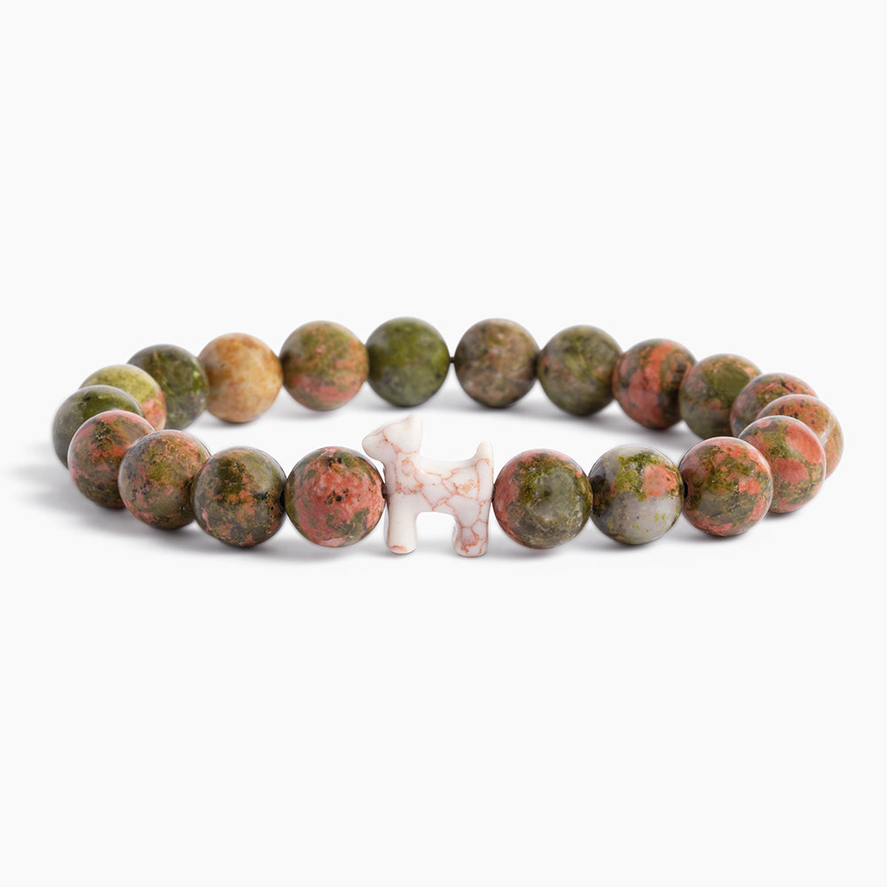 STRĀ Dog Beaded Bracelet